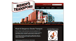 Desktop Screenshot of bishopstransport.com.au